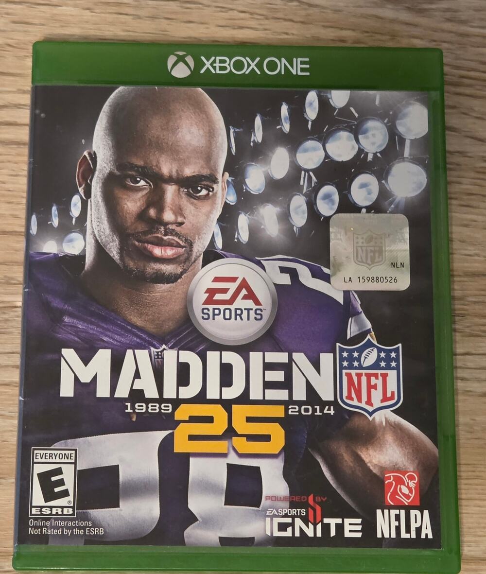 Madden NFL 25 Xbox One Pre-owned Untested Complete Video Games